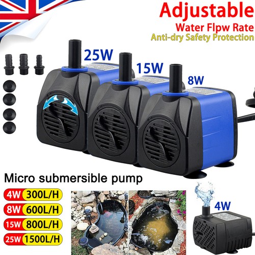 25w 1500l hour submersible - 25w,