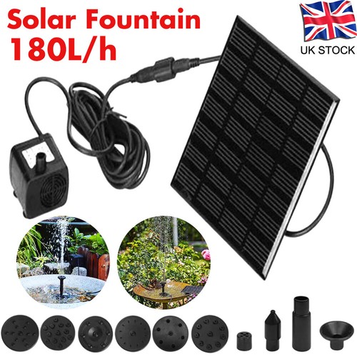 Solar panel powered water - panel,