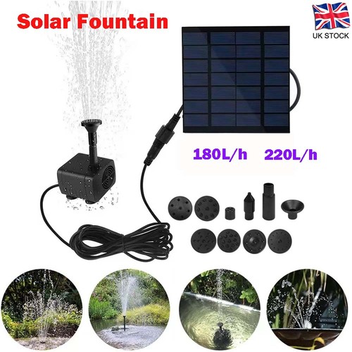 Solar panel powered water - panel,