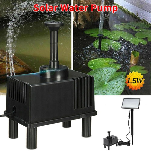 Solar powered water pond - solar,