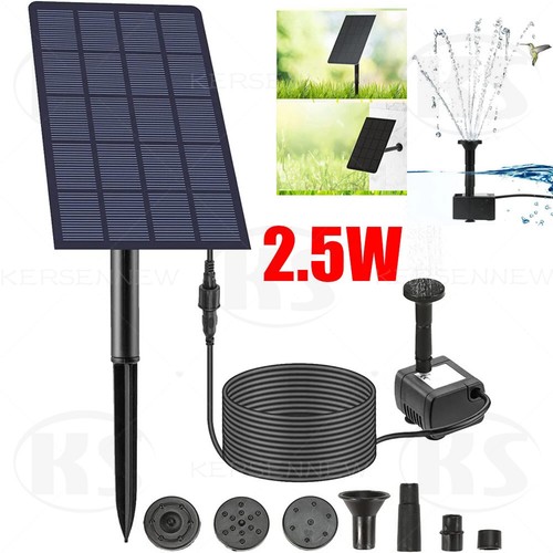 Solar panel powered water - solar,