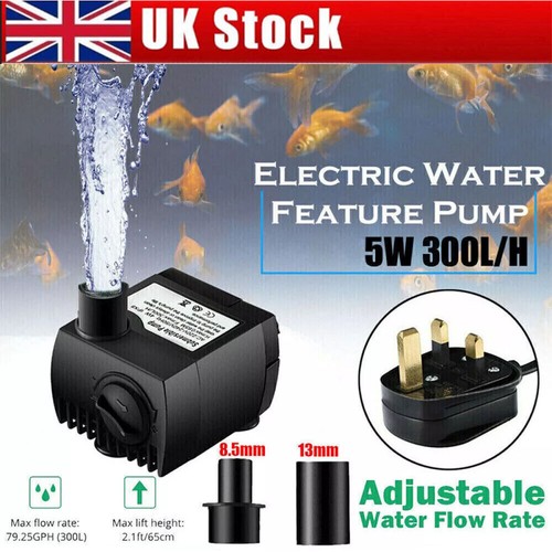 Electric water feature - feature, pump
